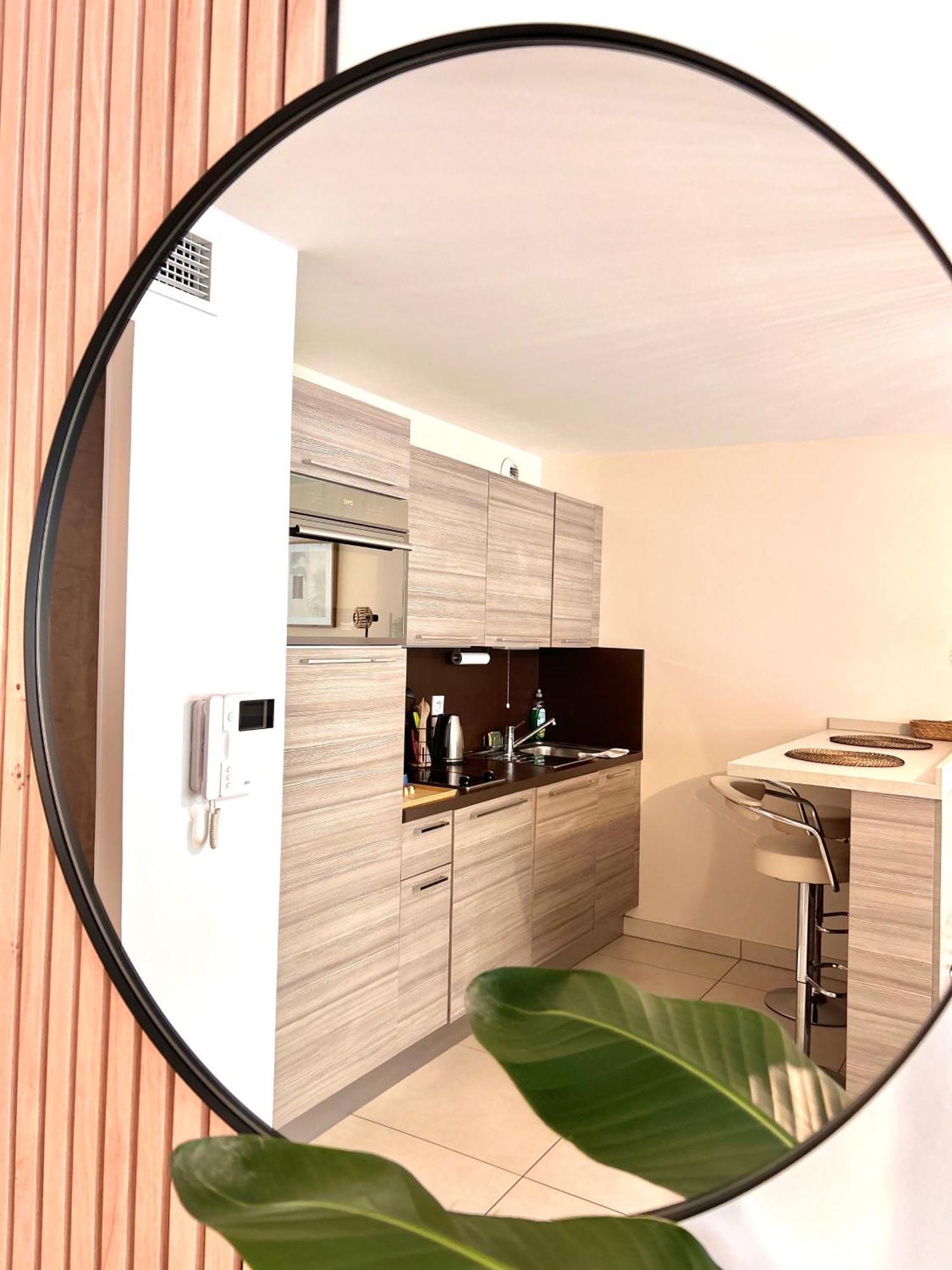 Studio Neuf - Portes De Monaco - Confort - Wifi - Clim Ngoại thất bức ảnh