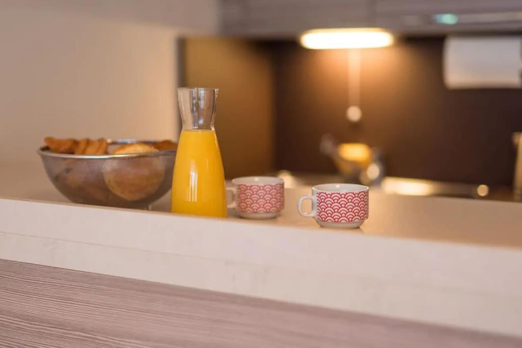 Studio Neuf - Portes De Monaco - Confort - Wifi - Clim Ngoại thất bức ảnh